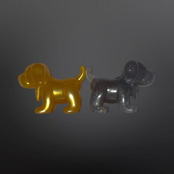 2024 Raising Cane’s Caniac Cane Dog Figurine Golden & Sparkling Coal Dogs B23 - Picture 6 of 8